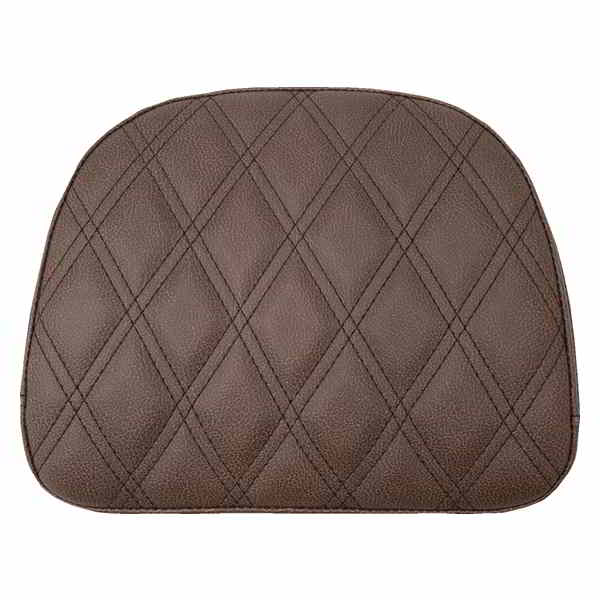 取寄せ インディアン ツーリング シーシーバー パッド サドルマン Touring Sissy Bar Pad - Brown - Lattice Stitch - Indian '14-'22 061145 08220529