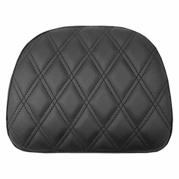 取寄せ インディアン ツーリング シーシーバー パッド サドルマン Touring Sissy Bar Pad - Black - Lattice Stitch - Indian '14-'22 061143 08220530
