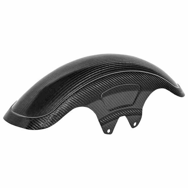 【並行輸入品】 サドルマン カーボンファイバー製フロントフェンダー - グロス - ツーリング 14-24 CF-814-07-004 14011112