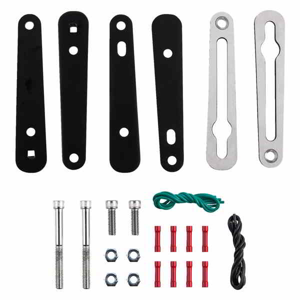 取寄せ 信号移転キットをターンします サドルマン Turn Signal Relocation Kit - Dyna - Black 2020-0421 20200421
