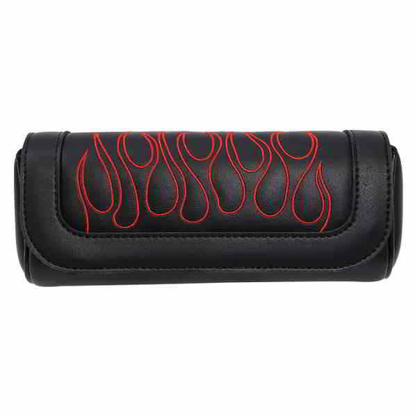 取寄せ Highwaymanタトゥーツールポーチ サドルマン Tool Pouch - Flame - Red X021-05-0032 35100022