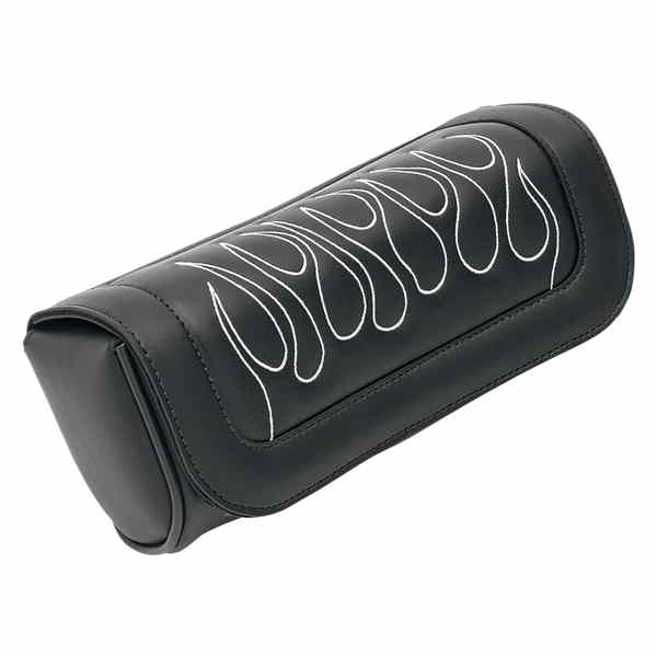 取寄せ Highwaymanタトゥーツールポーチ サドルマン Tool Pouch - Flame - Silver X021-05-0033 35100023