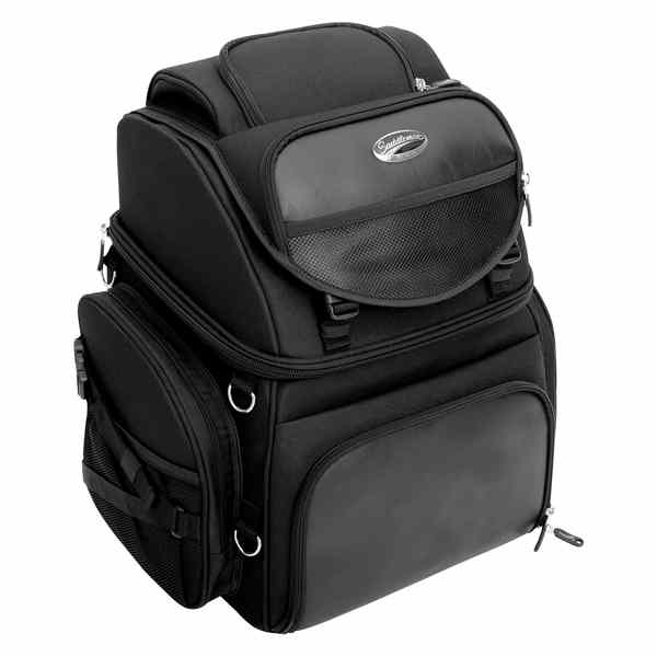 取寄せ BR3400バックシートまたはシシーバーバッグ サドルマン Backseat/Sissy Bar Bag - Black EX000298 35150107