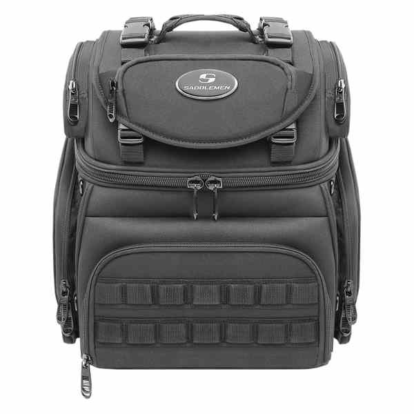 取寄せ BR1800 TACTICAL SISSY BARバッグ サドルマン Sissy Bar Bag - BR1800 Tactical 3515-0207 35150207