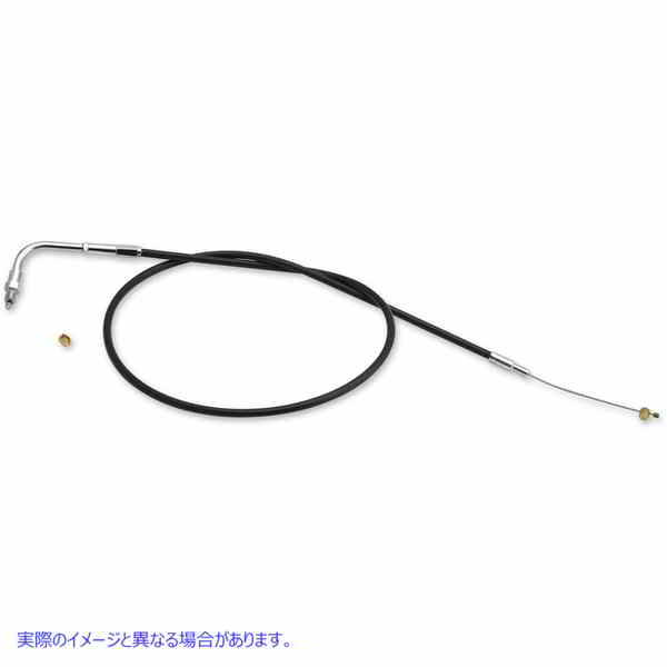 取寄せ 黒いビニールスロットル/アイドルケーブル エスアンドエス サイクル Throttle Cable - 36 - Black 19-0432 06320736