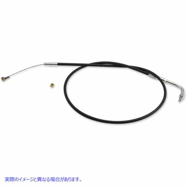 取寄せ 黒いビニールスロットル/アイドルケーブル エスアンドエス サイクル Idle Cable - 36 - Black 19-0433 06320737