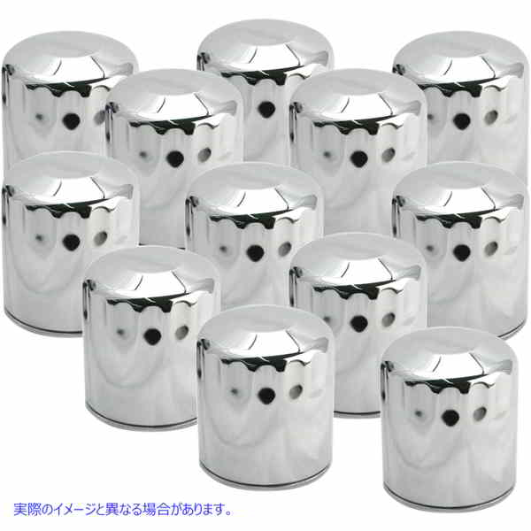 取寄せ オイルフィルター エスアンドエス サイクル Oil Filter - Chrome - 12-Pack 310-0242 07120495
