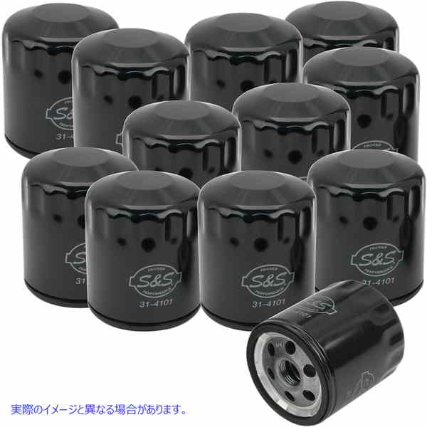 取寄せ オイルフィルター エスアンドエス サイクル Oil Filter - Black - 12-Pack 310-0239 07120496