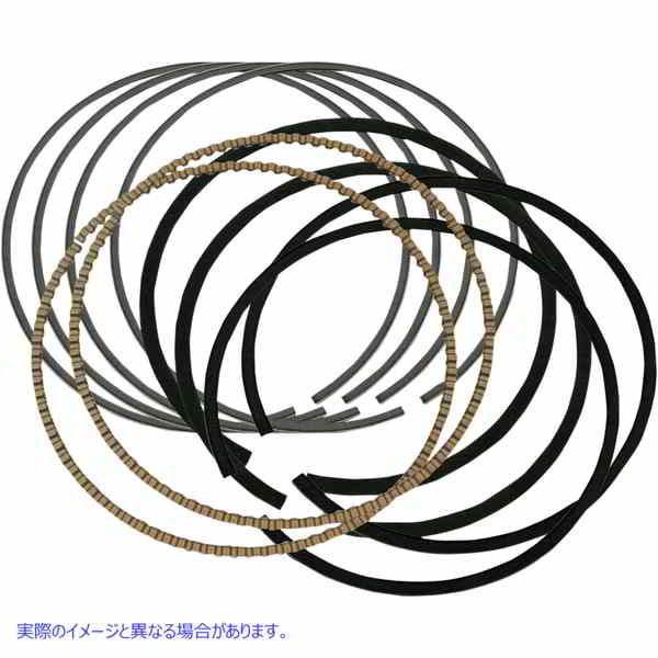 取寄せ S＆Sピストン用のリングセット エスアンドエス サイクル Replacement Rings 106-4422A 09120358