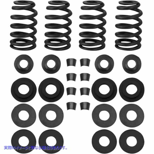 取寄せ ストリートパフォーマンスバルブスプリングキット エスアンドエス サイクル Springs - .585 - Twin Cam 900-0593 09262722