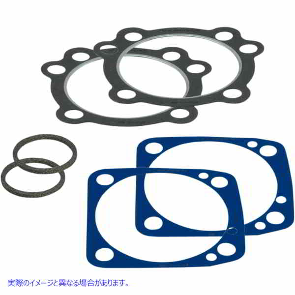 取寄せ ヘッドインストールガスケットセット エスアンドエス サイクル Gasket Set - 3.625 - V2 Big Twin 90-1906 09340326