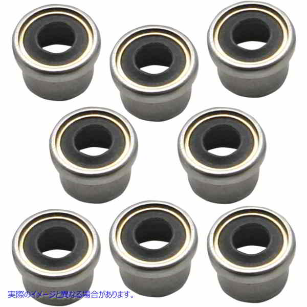 取寄せ バルブガイドシール エスアンドエス サイクル Valve Guide Seals - 8 pack 90-2158 09351009