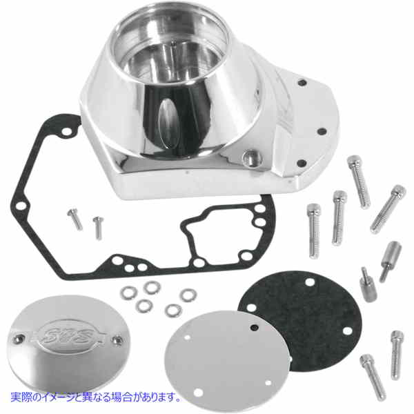 取寄せ ビレットカムカバーキット エスアンドエス サイクル Cam Cover - Polished Billet - Big Twin 31-0335 09400300