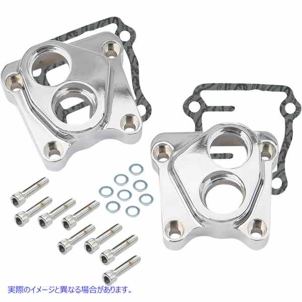 取寄せ ビレットタペットカバー エスアンドエス サイクル Chrome Lifter Cover - Twin Cam 106-3883 09400966