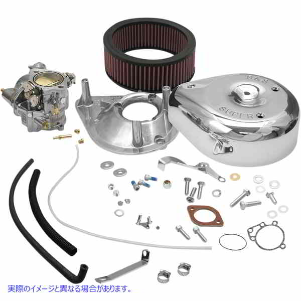 取寄せ Super EおよびG Shortyキャブレターキット エスアンドエス サイクル E Carburetor - No Manifold 11-0418 10020002