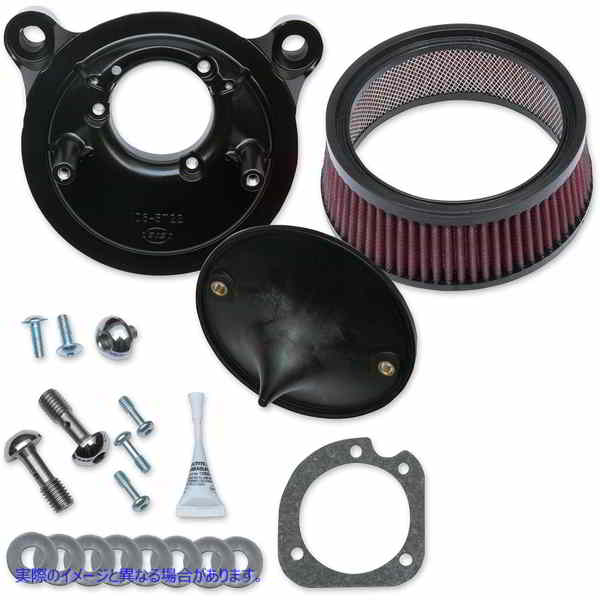 取寄せ Super Stock?ステルスエアクリーナーキット エスアンドエス サイクル Stealth Air Cleaner - Twin Cam 170-0300B 10102160