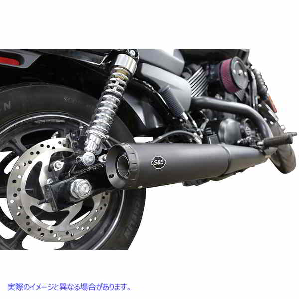 取寄せ グランドナショナルスリップオンマフラー エスアンドエス サイクル Grand National Muffler - Ceramic Black 550-0703 18011169