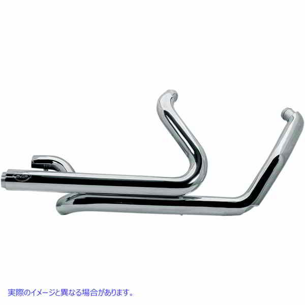 取寄せ PowerTune?デュアルヘッダー エスアンドエス サイクル Power Tune? Dual Headers - Chrome 550-0704 18020390