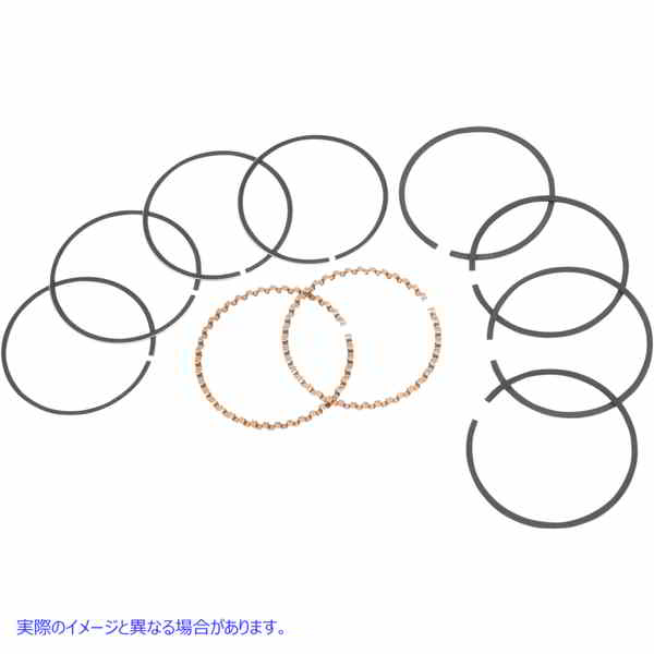 取寄せ 交換用ピストンリング エスアンドエス サイクル Rings for 106 Kit 94-1296X 20022912