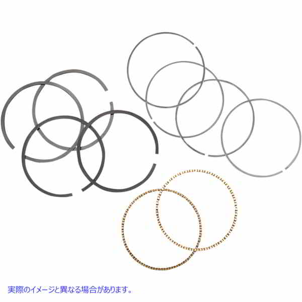 取寄せ S＆Sピストン用のリングセット エスアンドエス サイクル Replacement Rings 94-1300X 941300