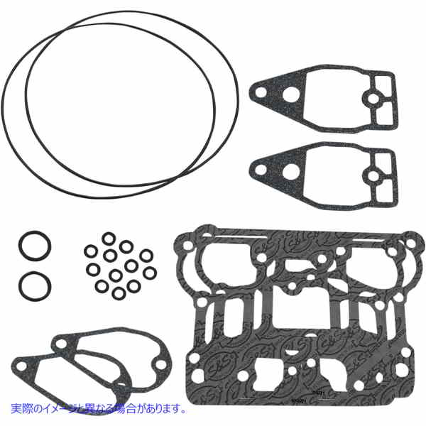 取寄せ ロッカーカバーガスケットキット エスアンドエス サイクル Rocker Box Gasket - Big Twin 90-4073 DS174081