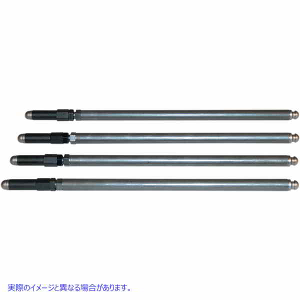 取寄せ アジャスタブルプッシュロッド エスアンドエス サイクル Adjustable Pushrods - Twin Cam 93-5096 DS199241