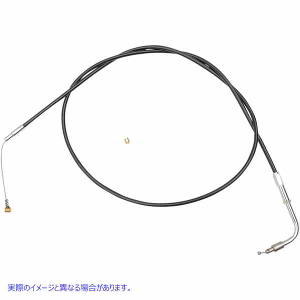 取寄せ 黒いビニールスロットル/アイドルケーブル エスアンドエス サイクル Idle Cable - 48 - Black 19-0465 DS223266