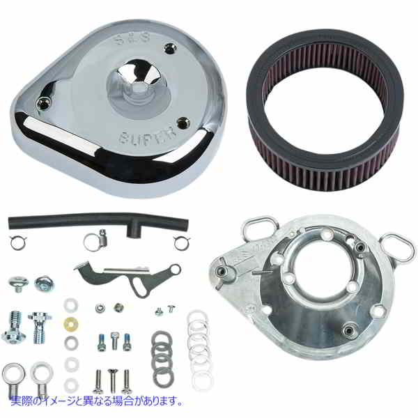 取寄せ エアクリーナーキット エスアンドエス サイクル Air Cleaner - '93-'99 Super E and G 17-0404 DS289211