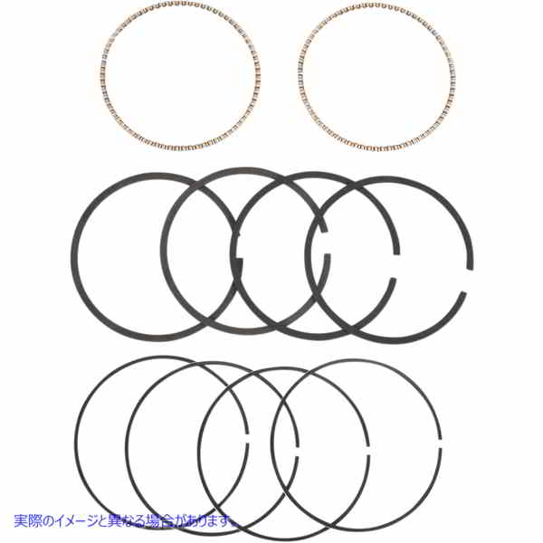 取寄せ S＆Sピストン用のリングセット エスアンドエス サイクル Replacement Rings 94-1294X DS751311