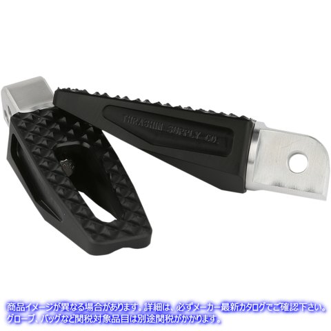 取寄せ P-54フットペグ スラッシン サプライ Rear P-54 Slim Footpegs - Black TSC-2029-1 16201765
