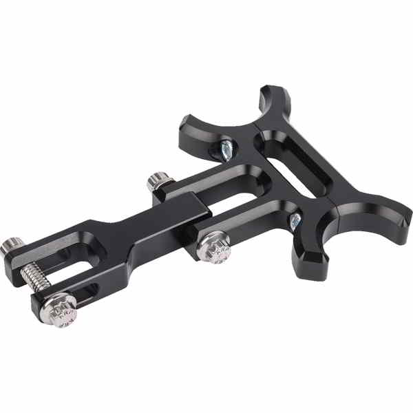 取寄せ ゲージ移設ブラケット スラッシン サプライ Holeshot riser gauge relocation mounting bracket - Black TSC-2215 22100633