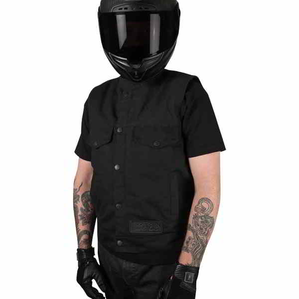 取寄せ ナイトライダー v2 ライディング ベスト スラッシン サプライ Nightrider v2 Riding Vest - Black - Medium TMJ-12-09 28206426