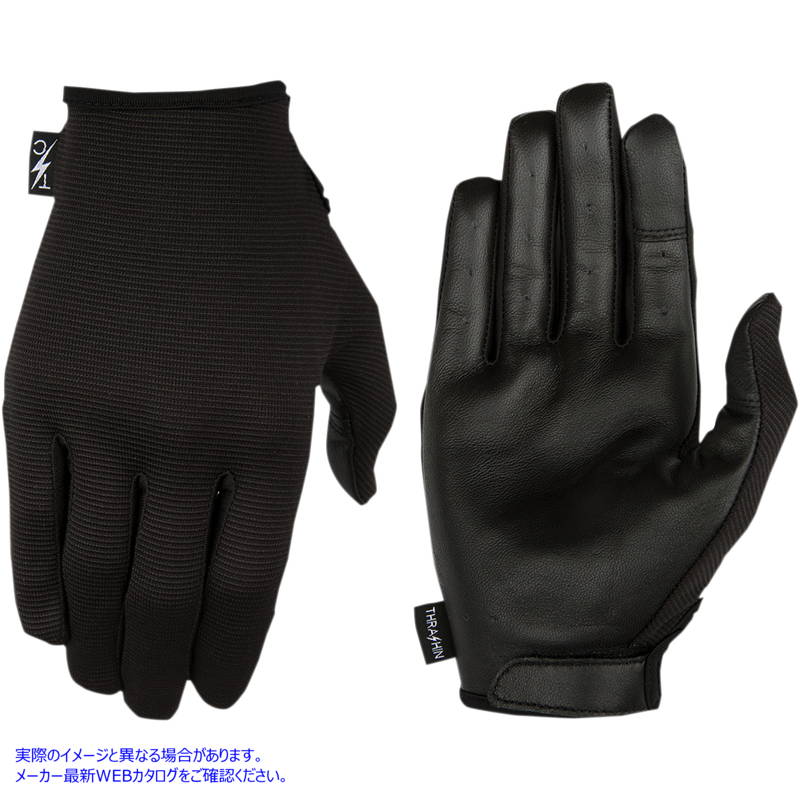 取寄せ ステルスグローブ スラッシン サプライ Stealth Leather Palm Gloves - Black - XL SLG-01-011 33013337