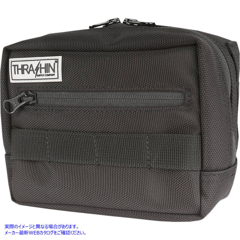 取寄せ ハンドルバーバッグ スラッシン サプライ Handlebar Bag - Black THB-0005 35100103