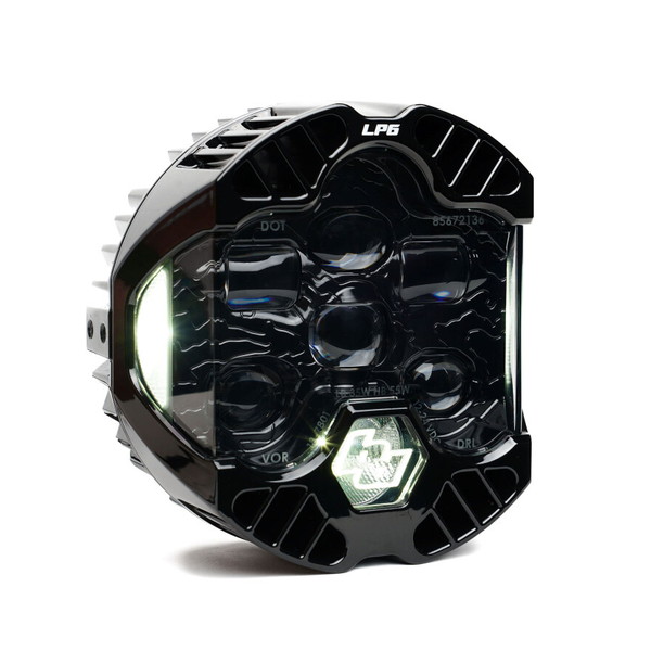 取寄せ 【並行輸入品】 バハデザイン DOT LP6 LED補助ライトポッド（クリアDRL） - シングル Baja Designs BAJ DOT LP6 180001