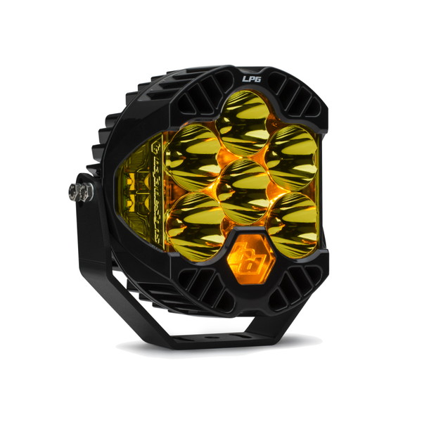 取寄せ 【並行輸入品】 バハデザイン LP6 プロスポットLED - アンバー Baja Designs BAJ LP6 Lights 270011