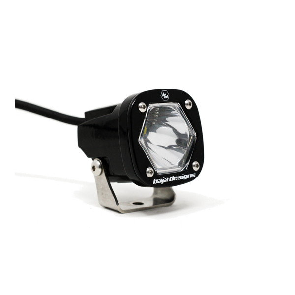 取寄せ 【並行輸入品】 バハデザイン S1スポットLEDライト 取付ブラケット付 シングル Baja Designs BAJ S1 Lights 380001
