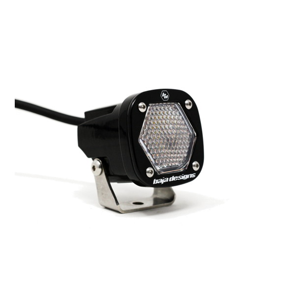 取寄せ 【並行輸入品】 バハデザイン S1 ワーク/シーンLEDライト 取付ブラケット付 シングル Baja Designs BAJ S1 Lights 380006