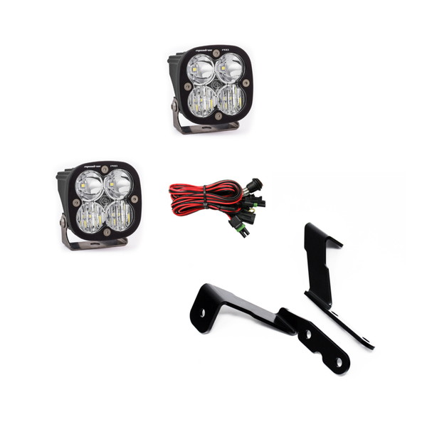 取寄せ 【並行輸入品】 バハデザイン 2007-2013 GM Silverado/Sierra Squadron Pro Lights Aピラーキット Baja Designs BAJ A-Pi