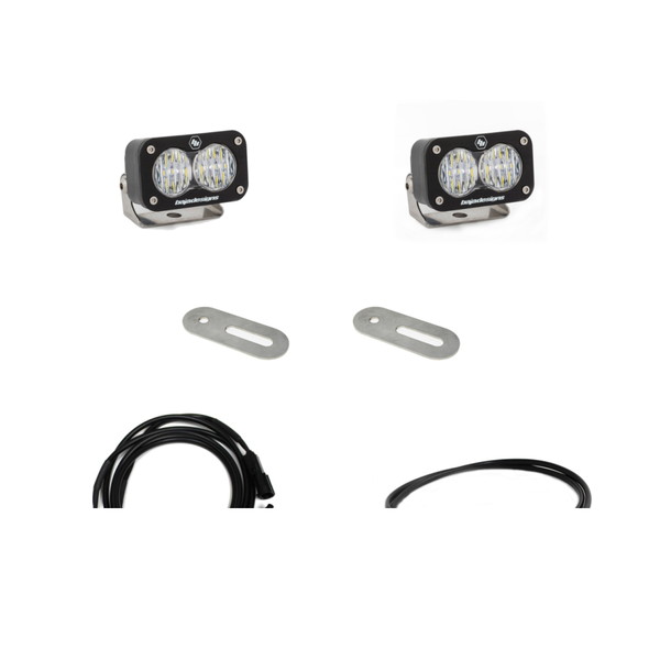 取寄せ 【並行輸入品】 バハデザイン 2017+ Ford Super Duty S2 Sport デュアルリバースキット（アップフィッター付 Baja Design