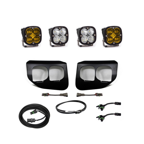 取寄せ 【並行輸入品】 バハデザイン フォードスーパーデューティー（20オン）フォグランプ FPKアンバー SAE/Sport DC バハデザ