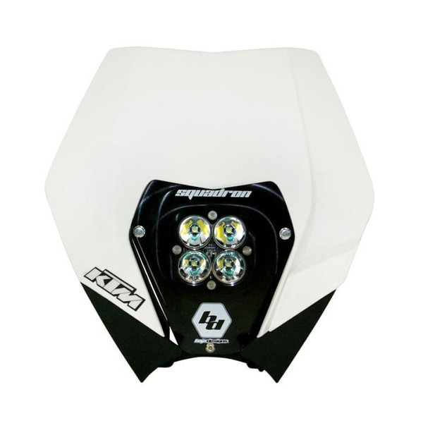 取寄せ 【並行輸入品】 バハデザイン 08-13 KTM ヘッドシェル付LEDキット スクアドロンプロ ホワイト Baja Designs BAJ Powerspo