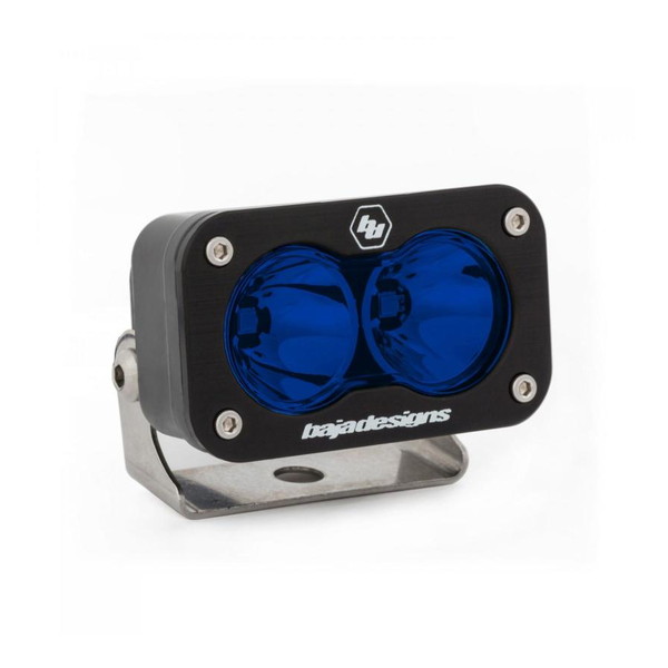 取寄せ 【並行輸入品】 バハデザイン S2 Sport Spot Pattern LED Work Light - Blue Baja Designs BAJ S2 Sport Lights 540001BL