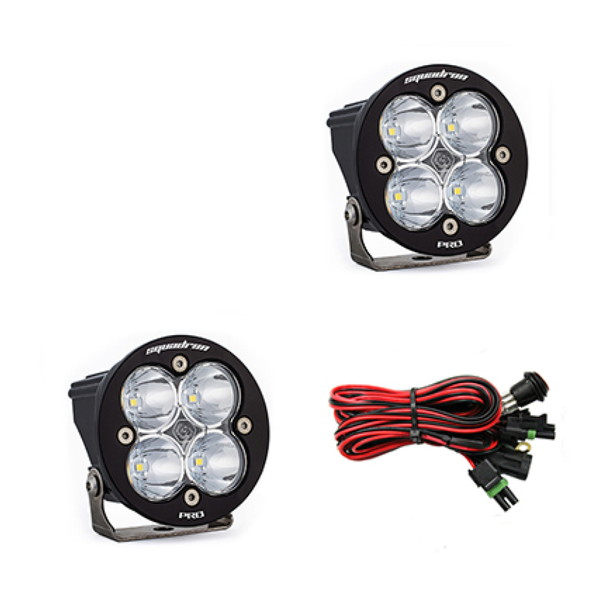取寄せ 【並行輸入品】 バハデザイン Squadron R Pro スポットLEDライトポッド - クリア Baja Designs BAJ Squadron R Pro Light