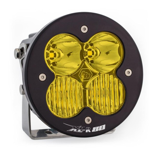 取寄せ 【並行輸入品】 バハデザイン XL R 80 ドライビング/コンボ LEDライトポッド - アンバー Baja Designs BAJ XL R 80 Light