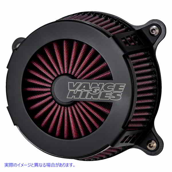 取寄せ VO2ケージファイターエアクリーナー バンス アンド ハインズ Cage Fighter Air Cleaner - Black Ceramic - ST 40367 10102902