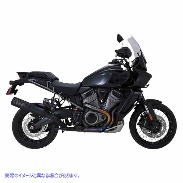 取寄せ アドベンチャー高出力450スリップオンマフラー バンス アンド ハインズ Adventure Hi-Output 450 Slip-On Muffler - Black - Stainless Steel 46533 18011535